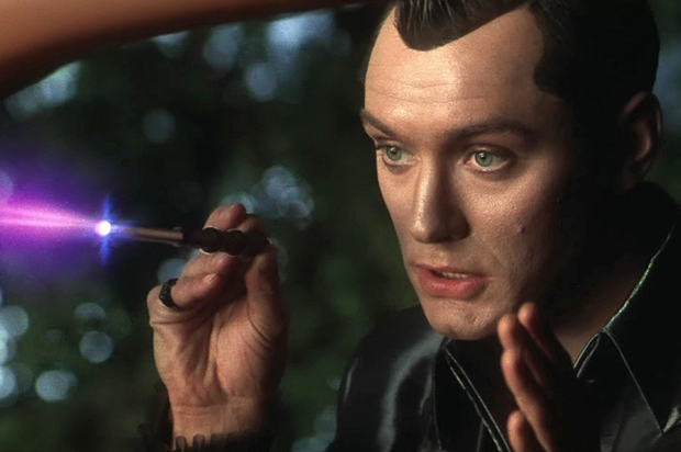 Jude Law in "A.I. Artificial Intelligence" (Dreamworks)