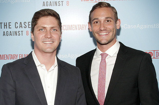 Ben Cotner and Ryan White (AP/Andy Kropa)