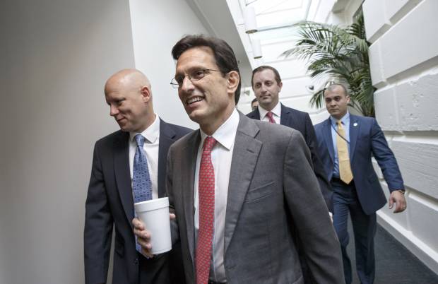 Former House Majority Leader Eric Cantor (AP Photo/J. Scott Applewhite)