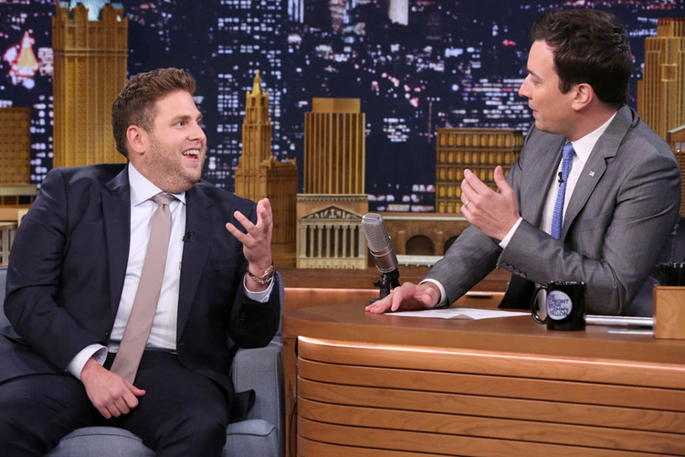 Jonah Hill on "The Tonight Show with Jimmy Fallon," June 3, 2014 (NBC/Douglas Gorenstein)