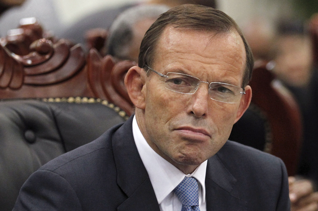 Tony Abbott (Reuters/Dinuka Liyanawatte)