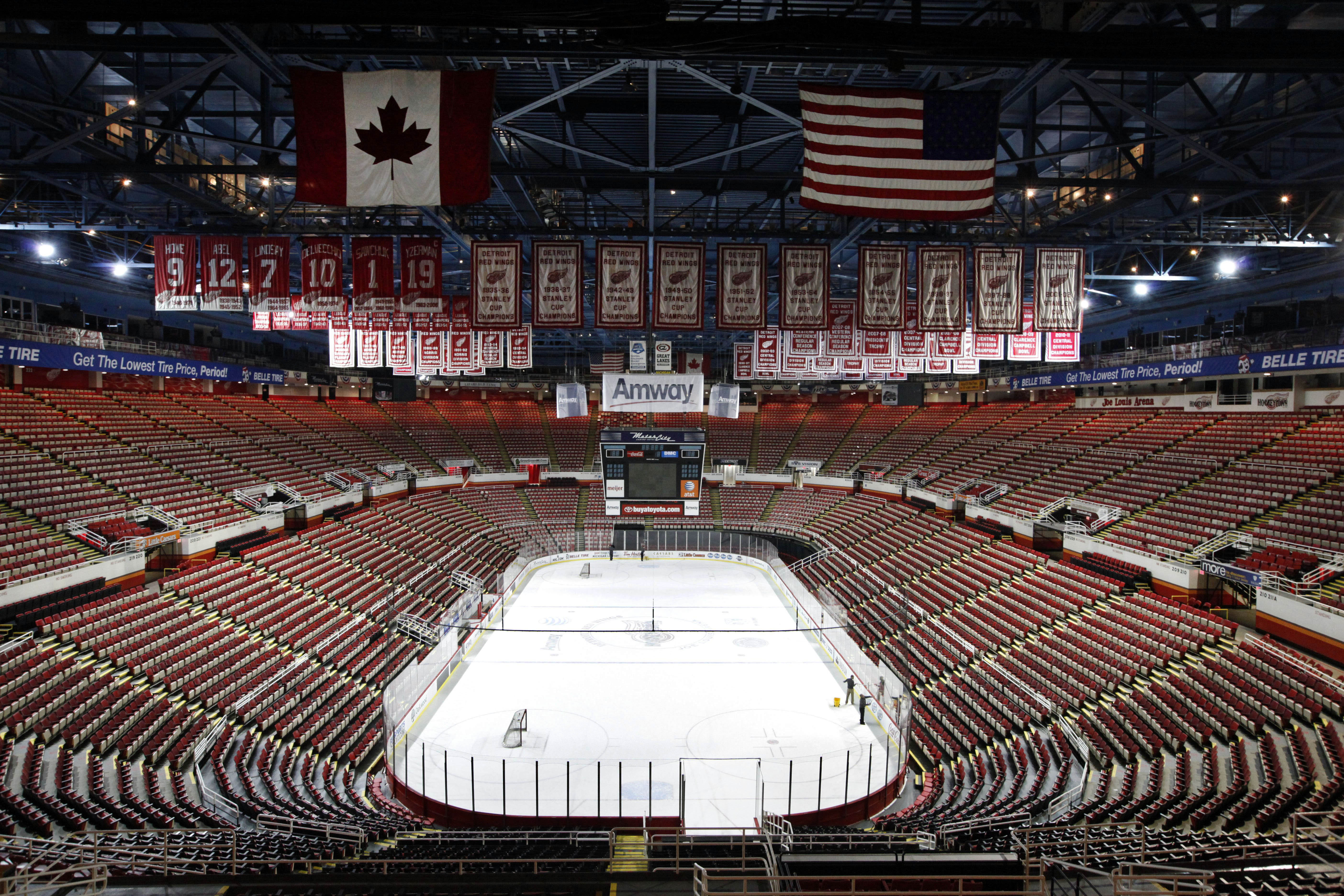 Joe Louis Arena in Detroit (AP/Paul Sancya)