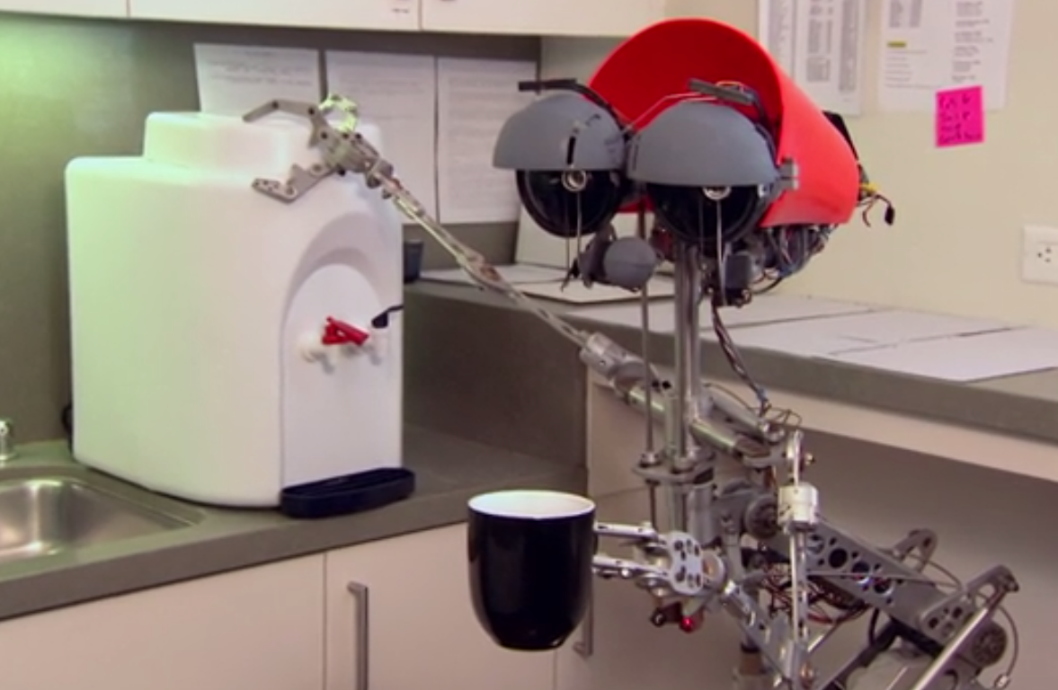 Conan's office robots (screenshot)
