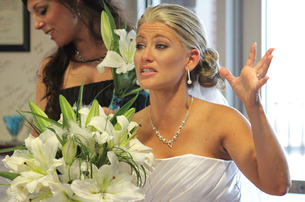 Amanda on "Bridezillas" (WE tv)