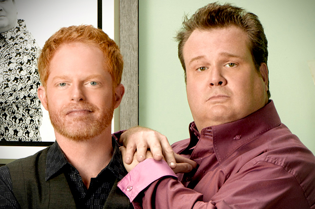 Jesse Tyler Ferguson as Mitchell and Eric Stonestreet as Cameron on "Modern Family" (ABC/Bob D'amico)