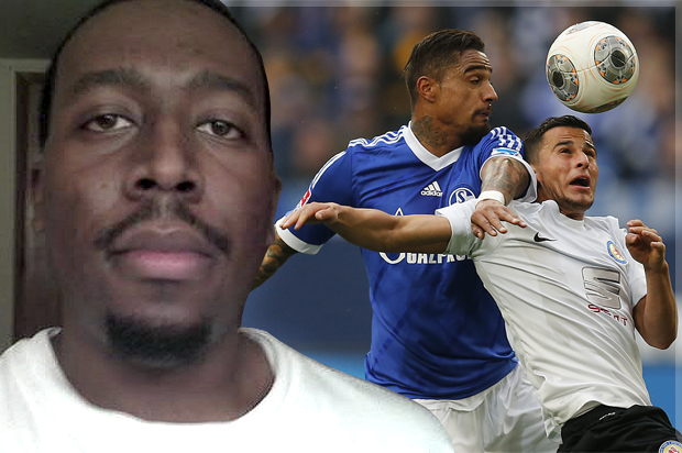 A photo of the author; Kevin-Prince Boateng of Ghana and Omar Elabdellaoui of Norway (AP/Frank Augstein/Salon)