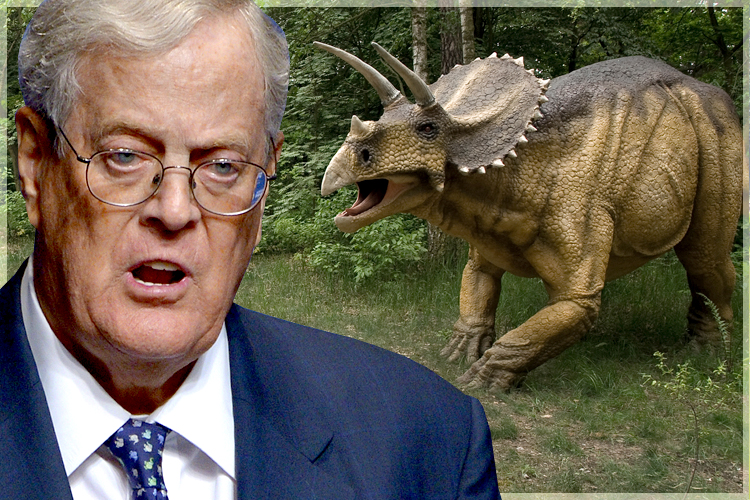David Koch (AP/Phelan M. Ebenhack/<a href='http://www.shutterstock.com/gallery-84876p1.html'>Marek Szumlas</a> via <a href='http://www.shutterstock.com/'>Shutterstock</a>)