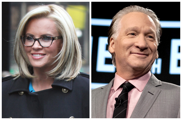 Jenny McCarthy, Bill Maher (AP/MediaPunch/Frank Micelotta)
