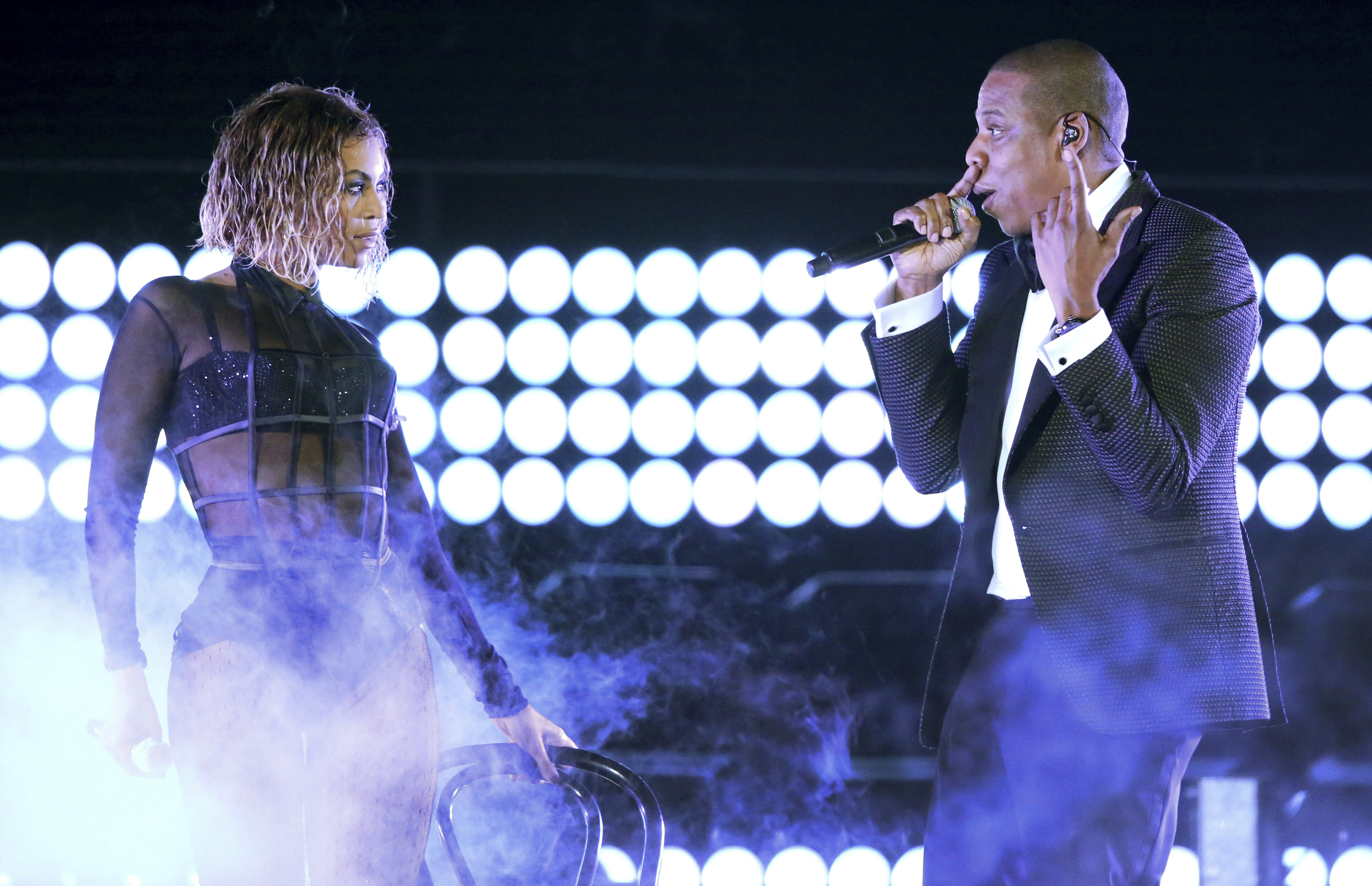 The couple performs in 2014 (Matt Sayles/Invision/AP)