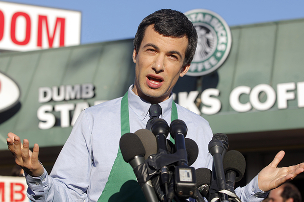 Nathan Fielder of "Nathan For You" (AP/Nick Ut)