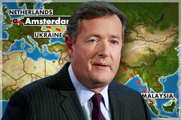 Piers Morgan (Reuters/Andrew Burton/Photo collage by Salon)
