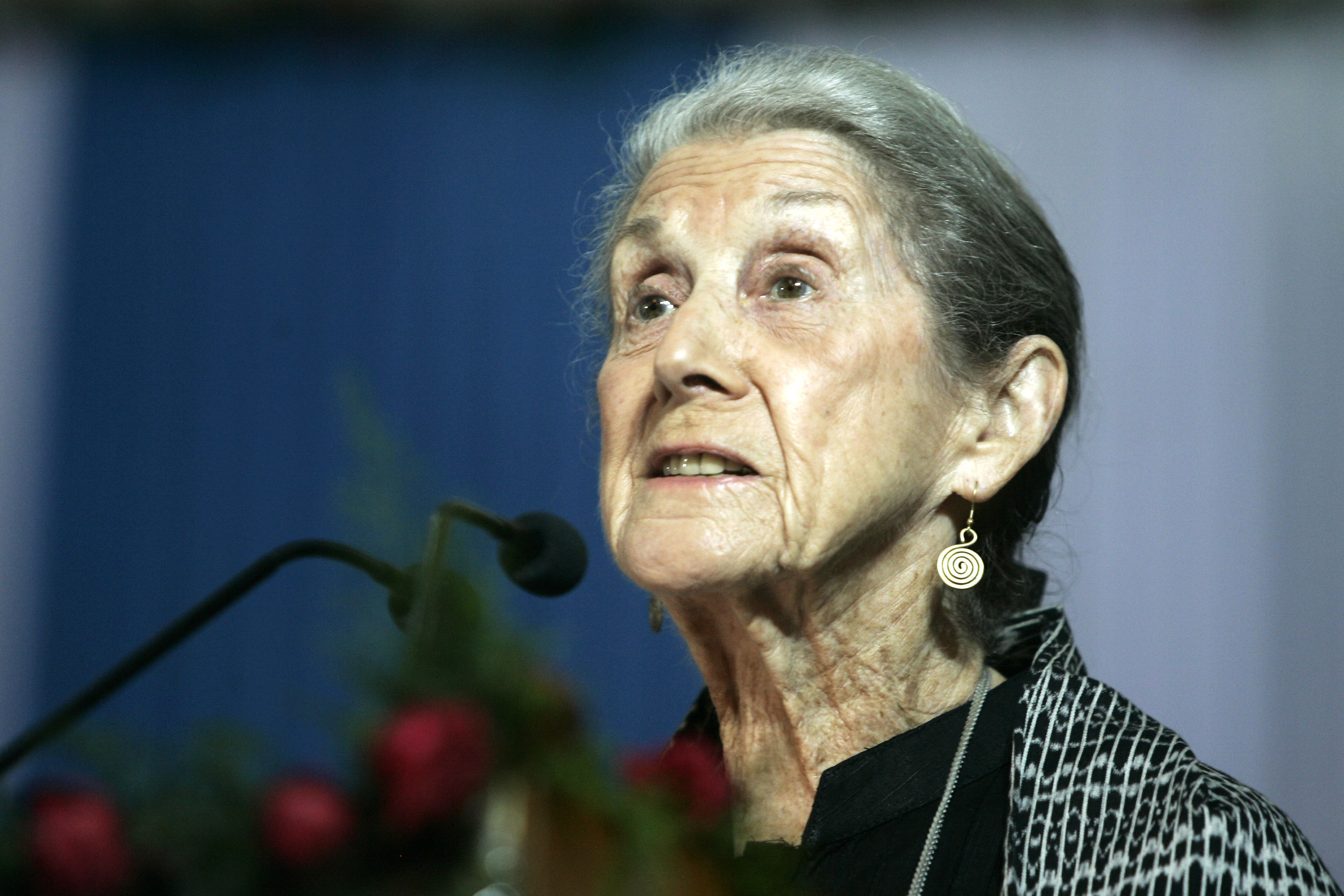 Nadine Gordimer (AP/Bikas Das)