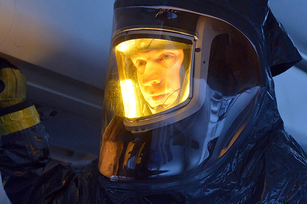 Corey Stoll in "The Strain" (FX/Michael Gibson)