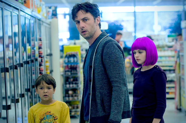 Pierce Gagnon, Zach Braff and Joey King in "Wish I Was Here" (Focus Features)