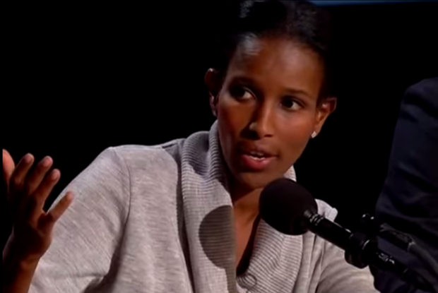 Ayan Hirsi Ali (Screen shot, YouTube)