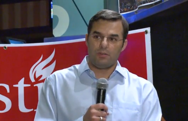 Rep. Justin Amash (Screen shot, WXMI)