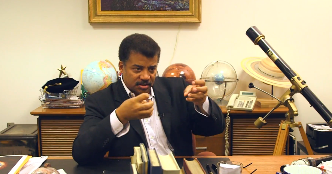 Neil deGrasse Tyson explains how long you'd survive on each planet (Screenshot from Business Insider)