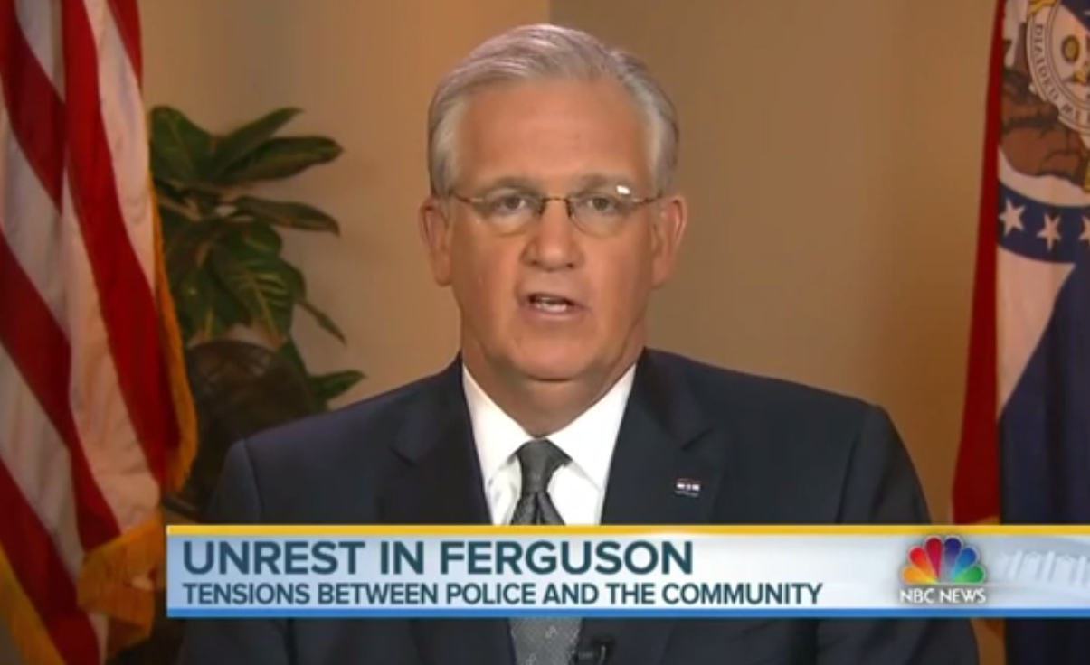 Missouri Governor Jay Nixon (screenshot/Meet the Press)