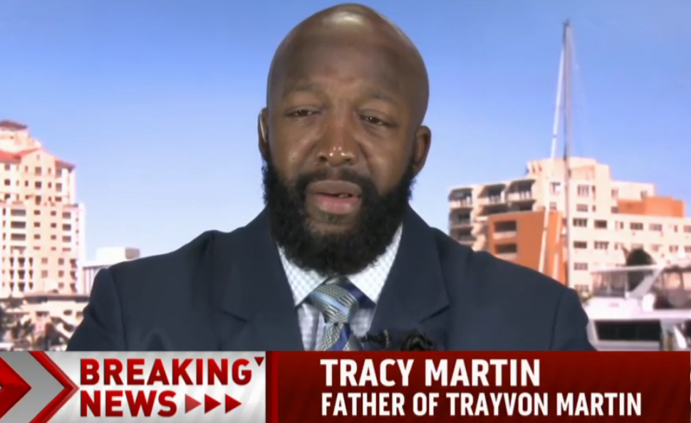 Tracy Martin (screenshot/MSNBC)