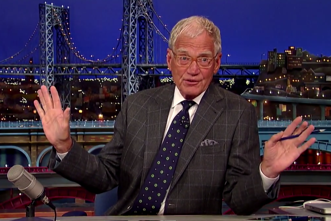 David Letterman (Screenshot/"The Late Show")