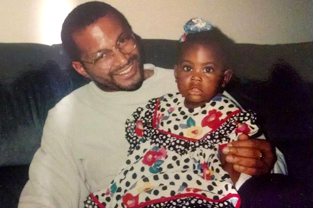 Charles Goodridge with his niece
