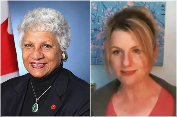 Anne Cools, Janet Bloomfield (http://senatorcools.sencanada.ca/YouTube/Janet Bloomfield)