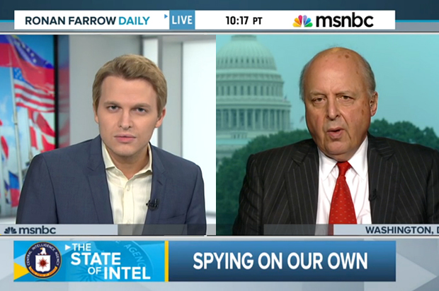 Ronan Farrow, John Negroponte (MSNBC)