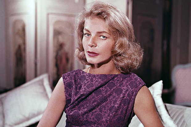 Lauren Bacall, at her home in New York in 1965. (AP)
