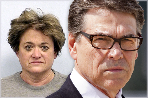 Rosemary Lehmberg, Rick Perry (AP/Travis County Sheriff's Office/Jacquelyn Martin/Photo montage by Salon)