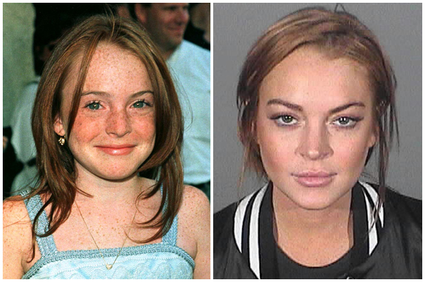 Remember "Parent Trap"-era Lohan? Those were the days. (Reuters/Rose Prouser/AP/Santa Monica Police Department)
