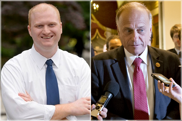 Jim Mowrer, Steve King (AP/J. Scott Applewhite)