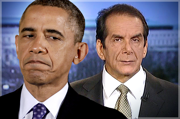 Barack Obama, Charles Krauthammer (Reuters/Yuri Gripas/Fox News/Photo montage by Salon)