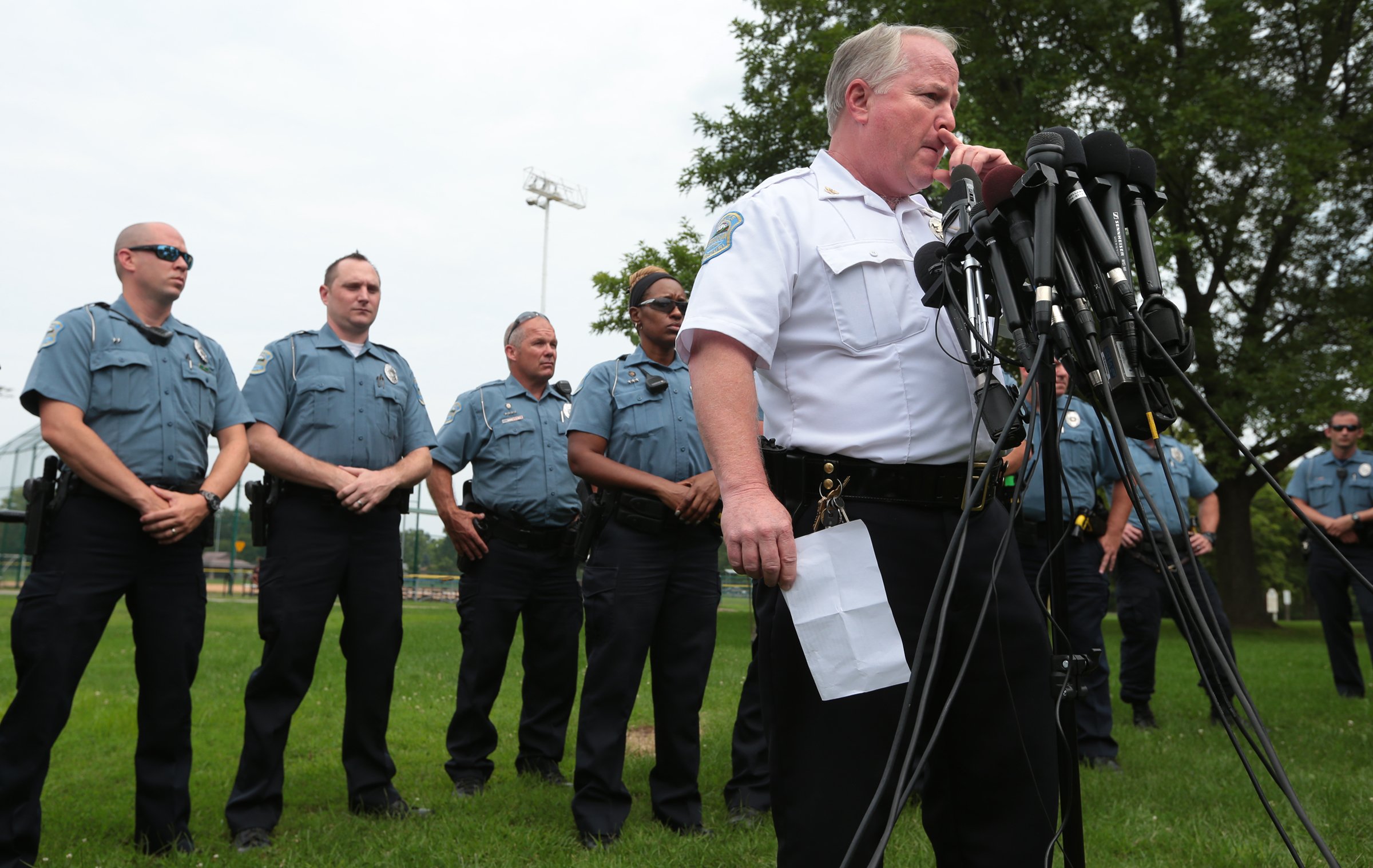 Ferguson Police Chief Tom Jackson (AP Photo/St. Louis Post-Dispatch, Robert Cohen) (AP)
