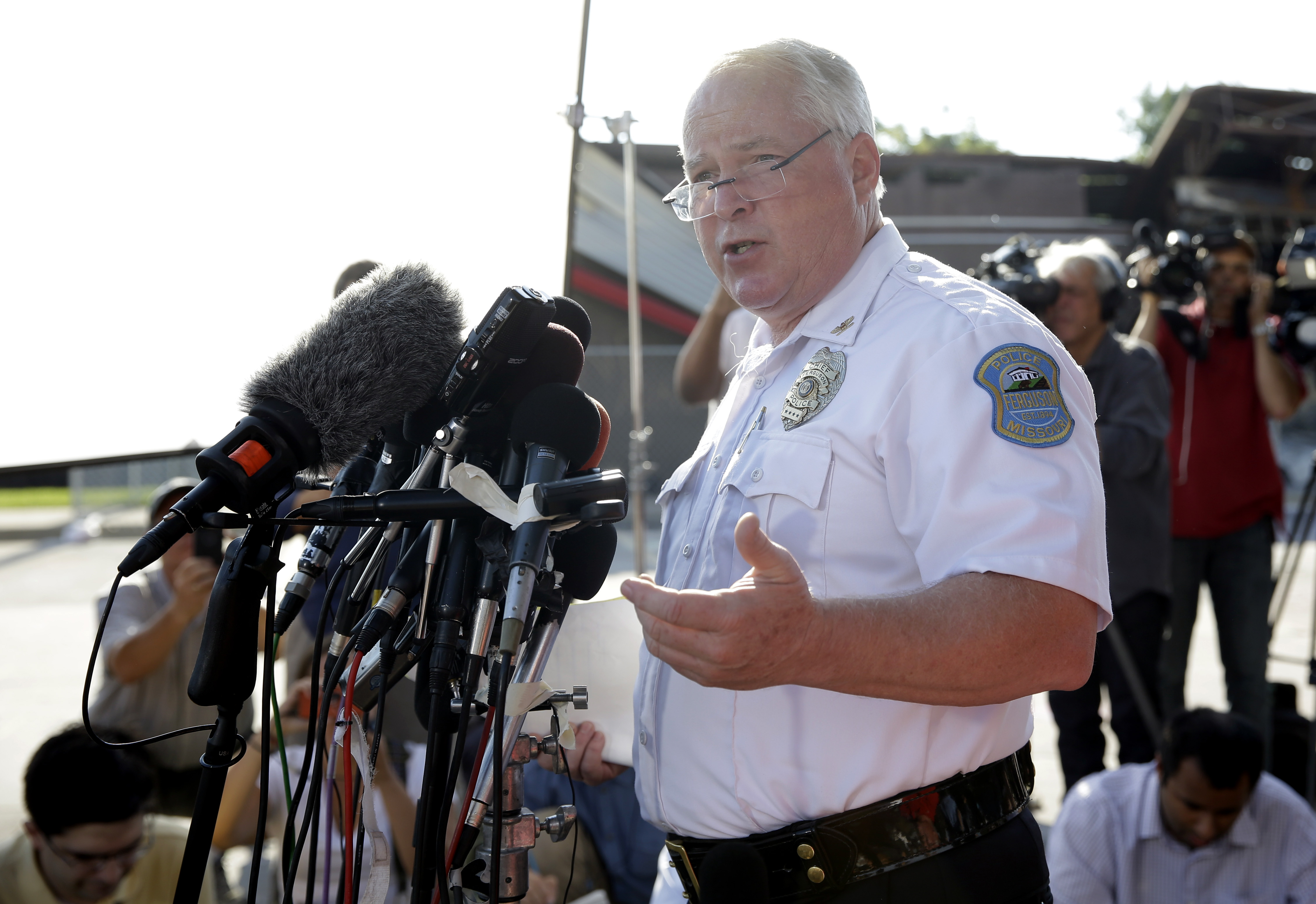 Ferguson Police Chief Thomas Jackson (AP/Jeff Roberson)