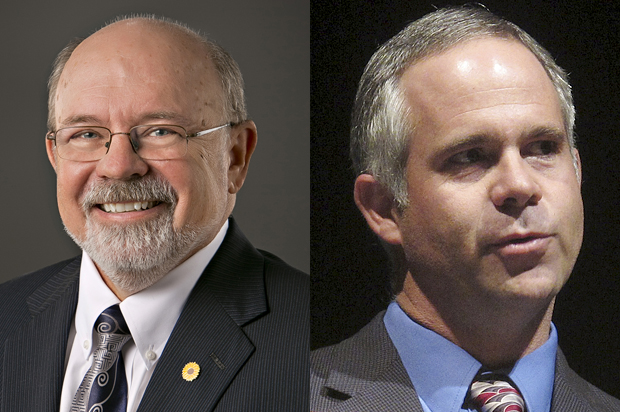Jim Sherow, Tim Huelskamp (John Labarge/AP/John Hanna)