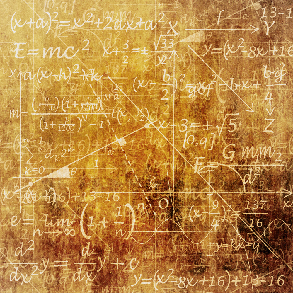 Mathematics (<a href='http://www.shutterstock.com/gallery-195160p1.html'>Binkski</a> via <a href='http://www.shutterstock.com/'>Shutterstock</a>)