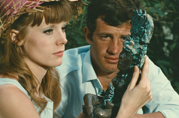 Françoise Dorléac and Jean-Paul Belmondo in "That Man From Rio."