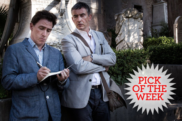 Rob Brydon and Steve Coogan in "The Trip to Italy" (Sundance Institute)