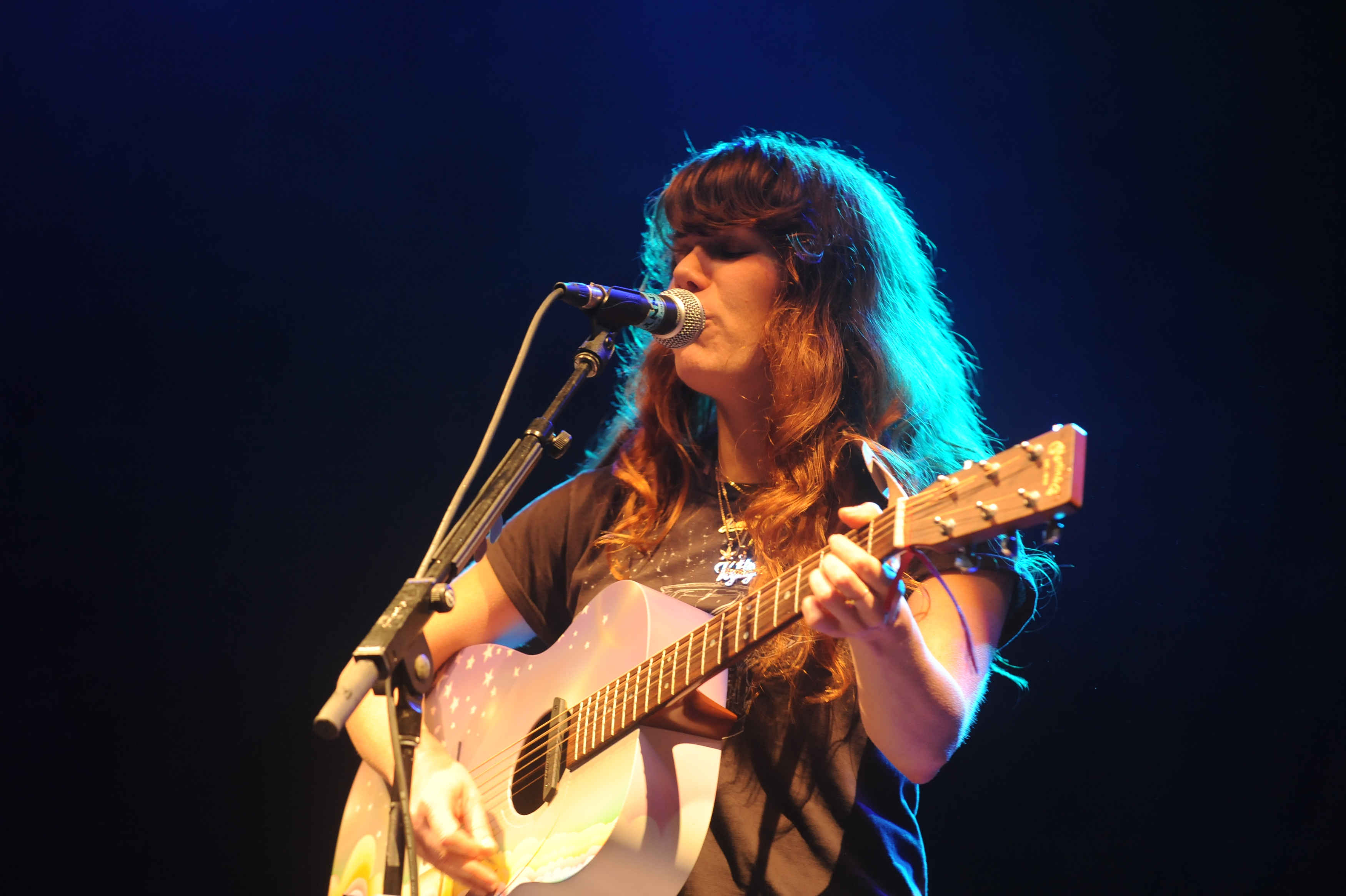 Jennifer Diane Lewis as Jenny Lewis performing at the Shaky Knees Music Festival in Atlanta. (Robb Cohen/invision/ap)