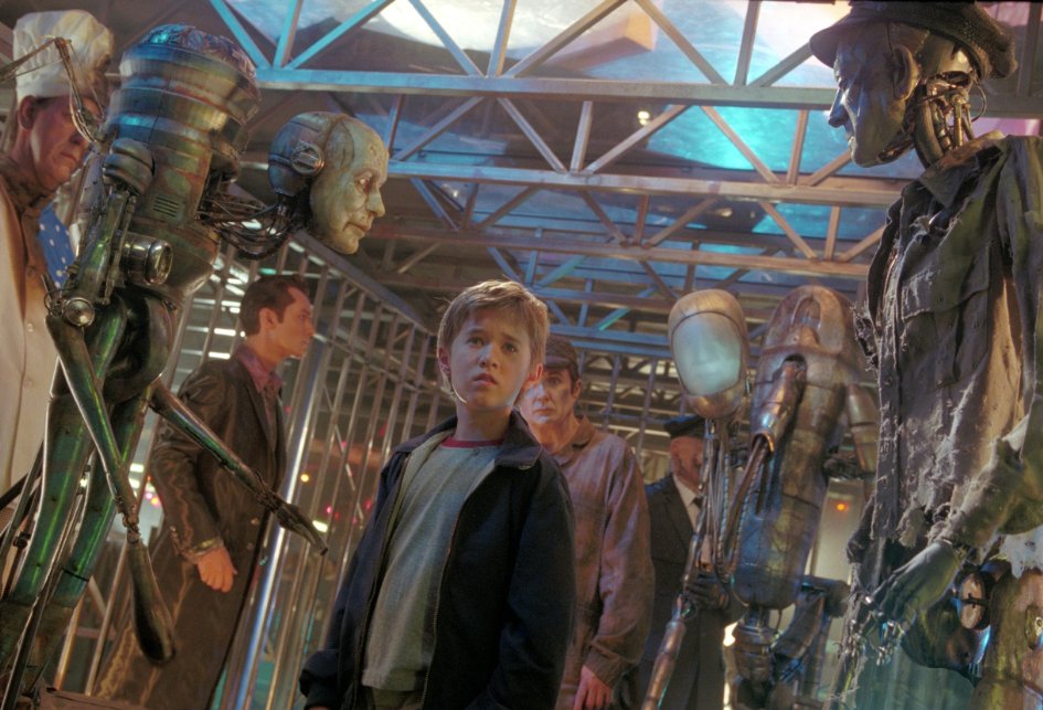 Scene still from "A.I."