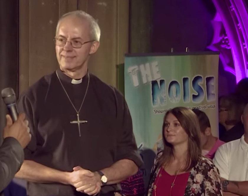 Justin Welby the Archbishop of Canterbury (screenshot/Bristol Diocese)