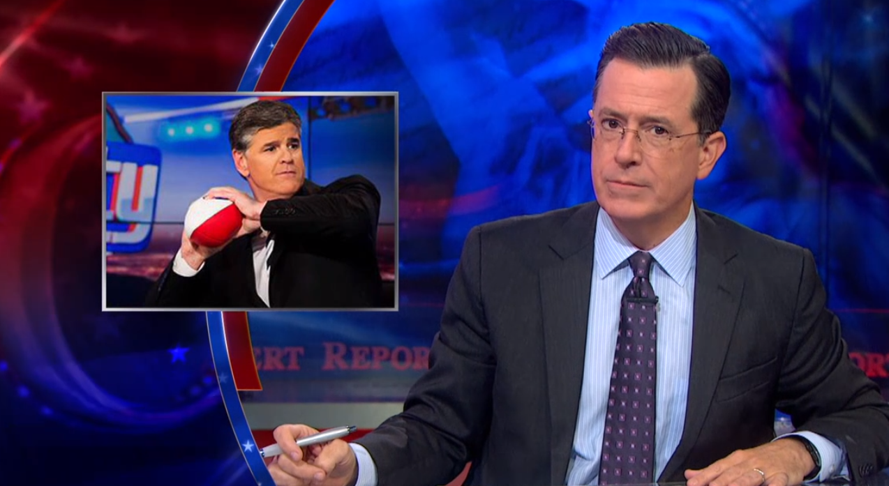 (screenshot/"The Colbert Report")