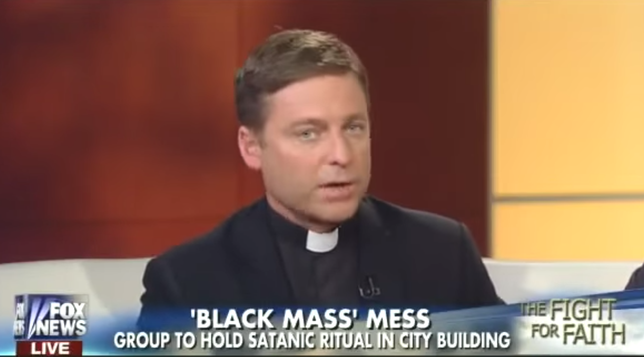 Fox news contributor Father Jonathan Morris (screenshot/Raw Story)