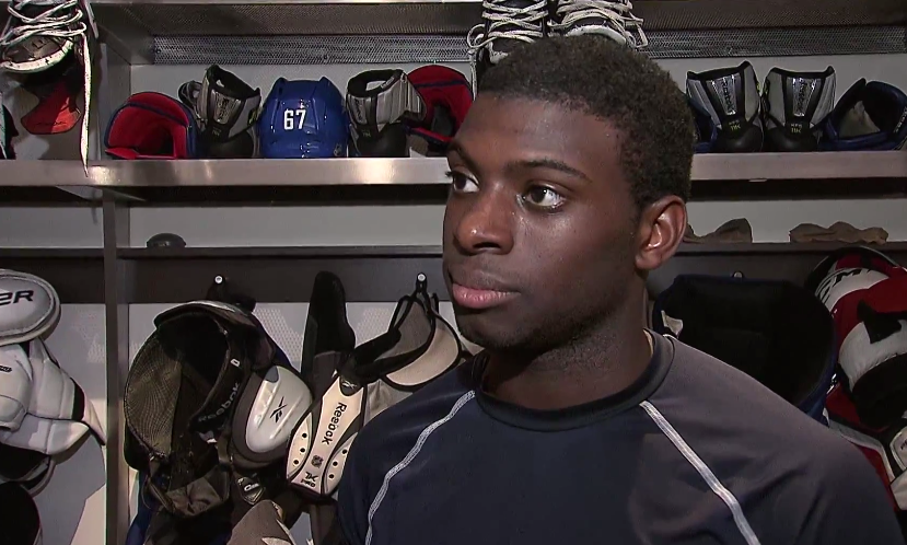 Vancouver Canuck's Jordan Subban