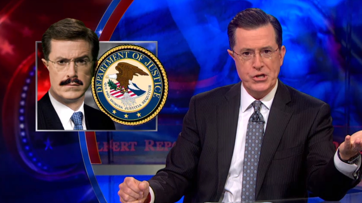 (screenshot/"The Colbert Report")