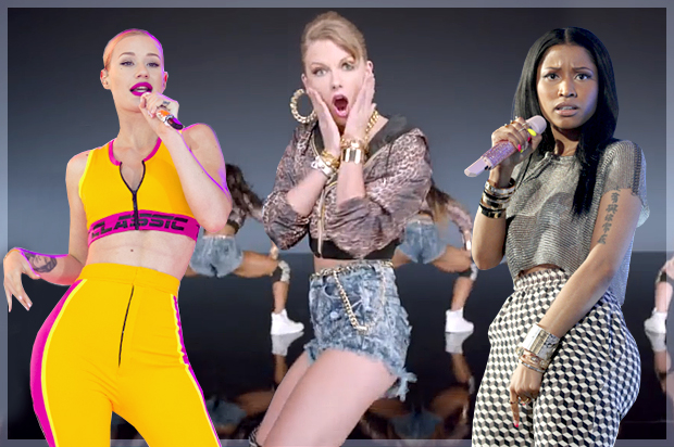 Iggy Azalea, Taylor Swift, Nicki Minaj (AP/Charles Sykes/Donald Traill/Salon)