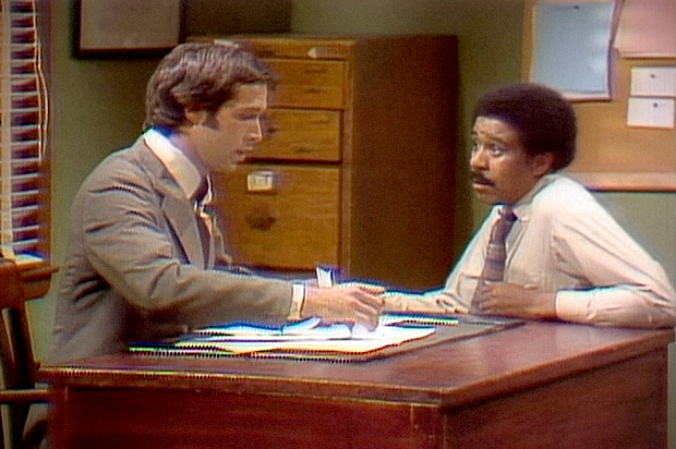 Chevy Chase and Richard Pryor in "Saturday Night Live" (NBC)
