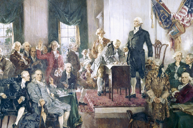 "Signing of the Constitution" by Howard Chandler Christy (Architect of the Capitol)
