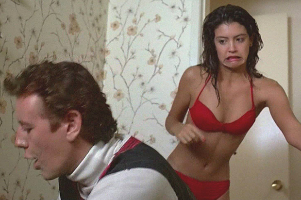Judge Reinhold and Phoebe Cates in "Fast Times at Ridgemont High" (Universal Pictures)