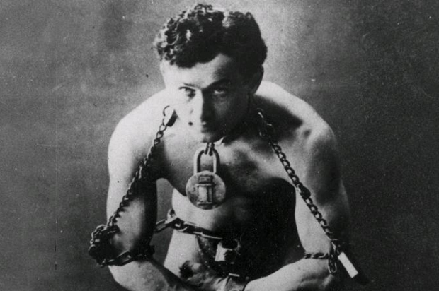 Harry Houdini, circa 1899. (AP)